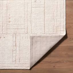 Livabliss Alba-Modern Taupe Brown Ivory Graphic Living Dining Rug - Size: 160 cm x 215 cm - thumbnail 3