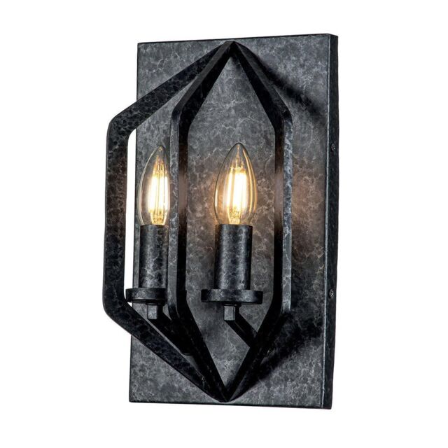Netlighting Quoizel Vanguard Wall Lamp Old Black - image 1
