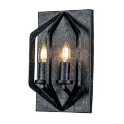Netlighting Quoizel Vanguard Wall Lamp Old Black - thumbnail 1