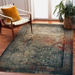 RugsX Wool Superior Rug in Green - Size: 135 cm x 200 cm - thumbnail 4