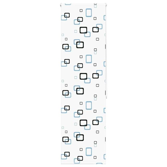 Berkfield Home Shower Roller Blind 70x240 cm Fabric Width 66 cm in White - image 1
