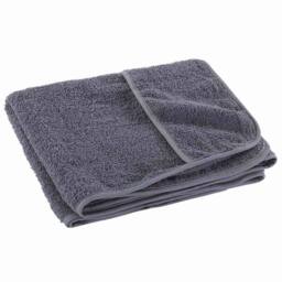 Berkfield Home Beach Towels 2 pcs Anthracite 60x135 cm Fabric 400 GSM in Charcoal - thumbnail 5