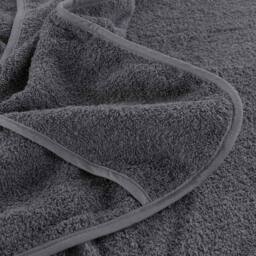Berkfield Home Beach Towels 2 pcs Anthracite 60x135 cm Fabric 400 GSM in Charcoal - thumbnail 7