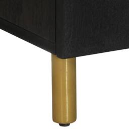 Berkfield Home Sideboard Black 60x33x75 cm Engineered Wood - Size: 60 x 33 x 75 cm - thumbnail 8