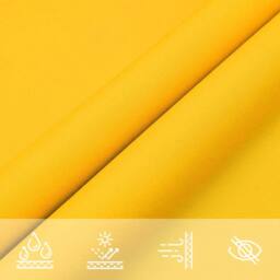Berkfield Home Sunshade Sail Oxford Fabric Square 5x5 m Yellow - thumbnail 7