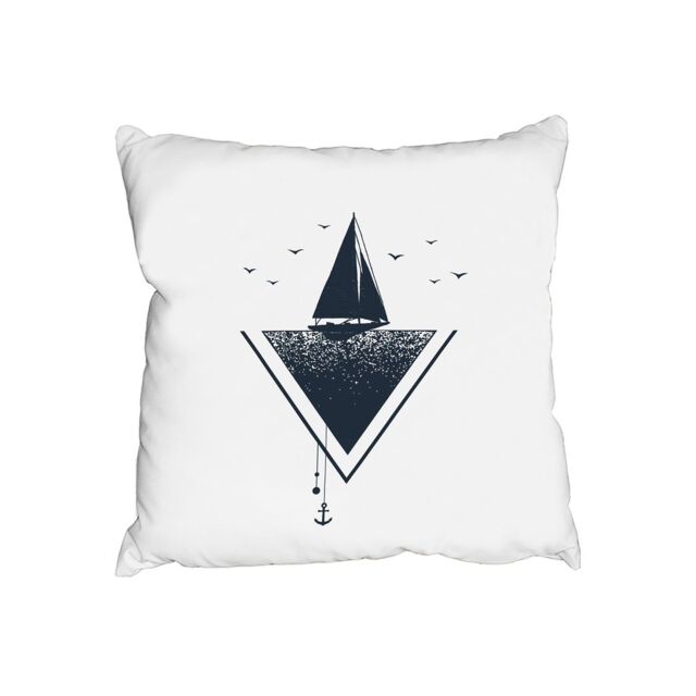 Benjamin Tate Design Cushions - Sailboat at Sea (Cushion)