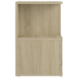 Berkfield Home Bedside Cabinets 2 pcs Sonoma Oak 35x35x55 cm Engineered Wood in Brown - Size: 35 x 35 x 55 cm - thumbnail 5