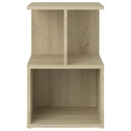 Berkfield Home Bedside Cabinets 2 pcs Sonoma Oak 35x35x55 cm Engineered Wood in Brown - Size: 35 x 35 x 55 cm - thumbnail 4