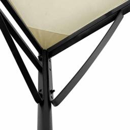 Berkfield Home Regardless Canopy Cream 4x3 m 180 g/m ² Fabric & Steel in Beige - thumbnail 8