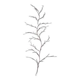 Kelvenix Warm White 6FT Solar Willow Vine Fairy String Lights Garden - Size: 0.6m2 - thumbnail 1