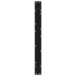 Berkfield Home Dining Table Legs 2 pcs Black 90x(72-73.3) cm Steel - thumbnail 7