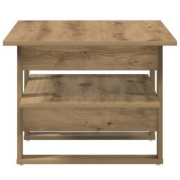 Berkfield Home Coffee Table Artisan Oak 102x55x42 cm Engineered Wood in Brown - Size: 102 x 55 x 42 cm - thumbnail 5