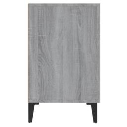 Berkfield Home Sideboard Grey Sonoma 100x36x60 cm Engineered Wood - Size: 100 x 36 x 60 cm - thumbnail 6