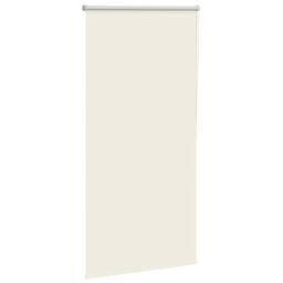 Berkfield Home Roller Blind Blackout Off-White 70x130 cm Fabric Width 65.7 cm Polyester in White - thumbnail 3