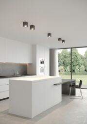 Nordlux Modern Indoor Spot Light Black Aluminium GU10 Gold Inner - Mains Powered, IP20 - thumbnail 5