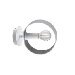 Netlighting OLYMPIC Wall Light White Silver 8x19x16cm - Size: 8 x 19 x 16 cm - thumbnail 1