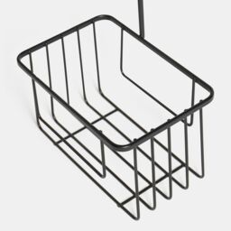 OHS Metal Shower Caddy Hanging Shampoo Organiser Storage in Black - thumbnail 4