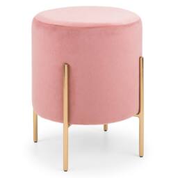 Cheshire Premium Harrogate Dressing Stool - Pink - thumbnail 1