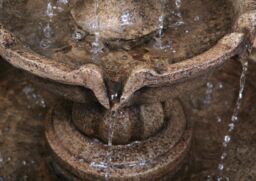 Primrose Tiered Water Fountain Feature Stone Effect 2 Tier Outdoor Jata 93cm in Bronze - thumbnail 5