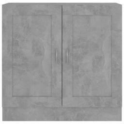 Berkfield Home Classic Book Cabinet Concrete Grey 82.5x30.5x80 cm Engineered Wood - thumbnail 6