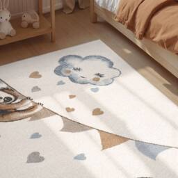 THE RUGS Villeroy & Boch Elephant Rainy Boho Rug & Runner Kids Rug in Cream - Size: 120 cm x 170 cm - thumbnail 7