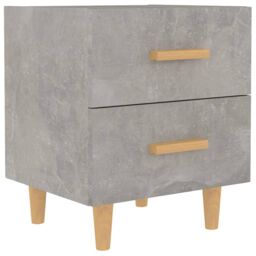 Berkfield Home Bed Cabinet Concrete Grey 40x35x47.5 cm - thumbnail 2