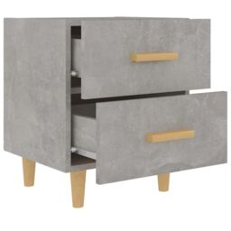 Berkfield Home Bed Cabinet Concrete Grey 40x35x47.5 cm - thumbnail 5