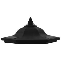 Berkfield Home Outdoor Solar Lamps 6 pcs LED Black - thumbnail 9