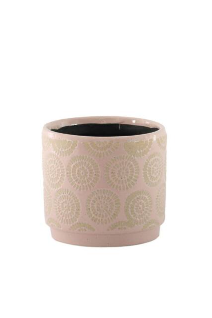 KDMD Pink Hortus Melbourne Cosmos Pot 20 x 18.5cm - Size: 20 x 18.5 cm - image 1