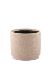 KDMD Pink Hortus Melbourne Cosmos Pot 20 x 18.5cm - Size: 20 x 18.5 cm
