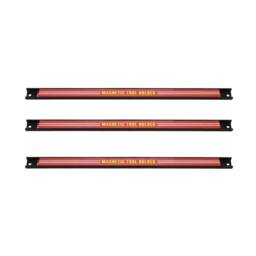 "Nordara 3x18"" Heavy Duty Magnetic Tool Bar Storage Holder Rack in Red - Size: 10000mm x 520mm" - thumbnail 5