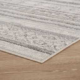 Desire Rugs Maia Washable Motif Traditional Area Rug Non-Slip Living Room Hallway in Grey - Size: 60 cm x 220 cm - thumbnail 4
