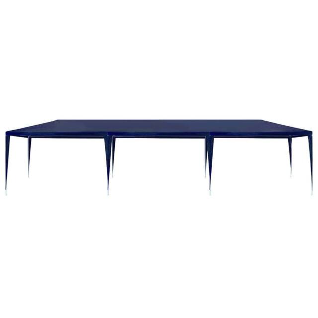 Berkfield Home Party Tent 3x9 m PE Blue - image 1