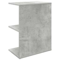 Berkfield Home Bedside Tables 2 pcs Concrete Grey 46.5x29x61 cm Engineered Wood - thumbnail 7
