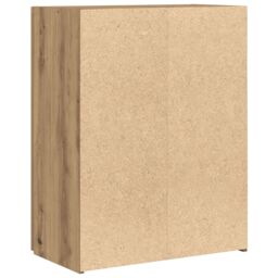 Berkfield Home Office Cabinet - Artisan Oak - 60 x 32 x 77.5 cm - Engineered Wood in Brown - thumbnail 8