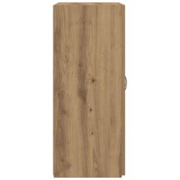 Berkfield Home Office Cabinet - Artisan Oak - 60 x 32 x 77.5 cm - Engineered Wood in Brown - thumbnail 7