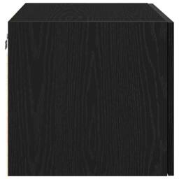 Berkfield Home Wall Cabinet Black Oak 70x42, 5x40 cm Engineered Wood - thumbnail 8