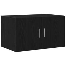 Berkfield Home Wall Cabinet Black Oak 70x42, 5x40 cm Engineered Wood - thumbnail 3