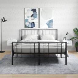 Berkfield Home Wall-mounted Bedside Cabinets 2 pcs White 35x35x20 cm - Size: 35 x 35 x 20 cm - thumbnail 2