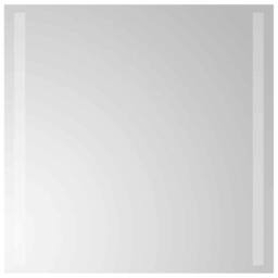 Berkfield Home LED Bathroom Mirror 50x50 cm in Clear - thumbnail 1