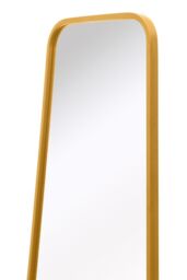 MirrorOutlet Gold Metal Trapezoid Shape Framed Garden Wall Mirror (122CM X 58CM) - Size: 1 Pack - thumbnail 4