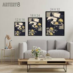 "Artery8 Miss Traumerei Piano Book Cover Framed Canvas Wall Art Print Ethel Reed in Black - Size: W12"" x H16""" - thumbnail 4