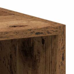Berkfield Home Hanging Cabinet Old Wood 40x29.5x60 cm Engineered Wood in Brown - thumbnail 7