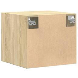 Berkfield Home Wall Cabinet Sonoma Oak 45x42.5x40 cm Engineered Wood in Brown - thumbnail 6