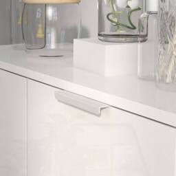 Wyld Haus High Gloss White 5 Shelf Shoe Storage Cupboard - thumbnail 8