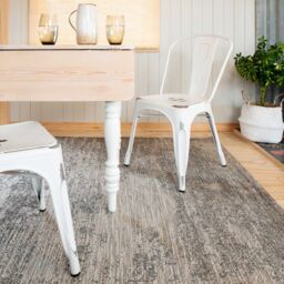 Kukoon Distressed Grey Outdoor, Garden & Patio Area Rug - Size: 120 cm x 170 cm - thumbnail 3