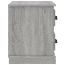 Berkfield Home Bedside Cabinet Grey Sonoma 60x35.5x45 cm - thumbnail 8
