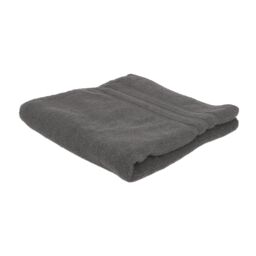 Nicola Spring Cotton Bath Towel - 135cm x 70cm - Pack of 1 in Charcoal - thumbnail 1