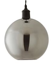 ValueLights Bellamy Easy Fit Smoke Glass Shade in Metallics - Size: 10 inches - thumbnail 6