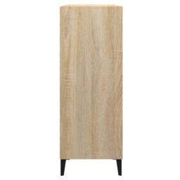 Berkfield Home Sideboard Sonoma Oak 69.5x32.5x90 cm Engineered Wood in Brown - thumbnail 4
